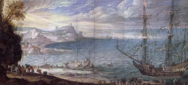 Baur,Johann Wilhelm Marine oil painting image